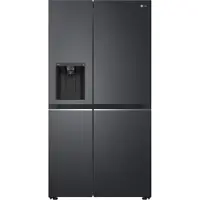 LG GSLV71MCTE - Amerikaanse Koelkast - 635 Liter - Zwart