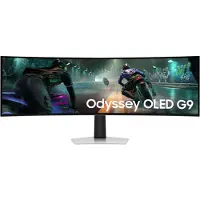 Samsung Ecran PC Gaming Odyssey OLED G9 49" Incurvé 240 Hz Dual QHD Gris