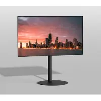Cavus VLOERSTANDAARD SPHERE ZWART 100 CM MULTIFIT VESA