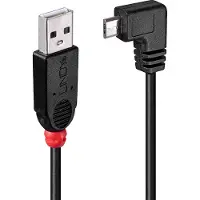 Lindy USB 2.0 A to Micro USB B Cable 31976 1 m Black