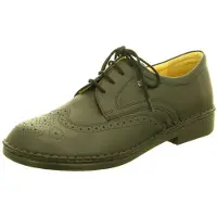 Finn Comfort Veterschoen 'Schnürschuh Herren 01212 060099 Echtleder in schwarz' zwart