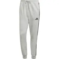 Adidas Sportbroek grijs gemêleerd / zwart