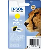 Epson T071 (C13T07144010) Inktcartridge Geel