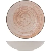 Cosy & Trendy Diepe Borden / Pastaborden Sintra Terracotta ø 21 cm - 4 Stuks
