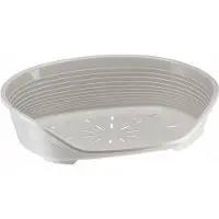 Ferplast SIESTA DELUXE Basket Size 6 - 70.5*52*23 cm - Light Gray -