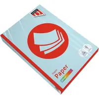 Quantore Kopieerpapier Colour A4 120gr lichtblauw 250 vel - 2 stuks