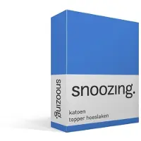 Snoozing katoen topper hoeslaken