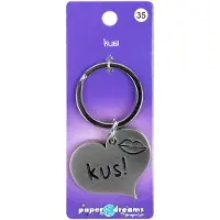 Paper Dreams Hart sleutelhanger - Kus