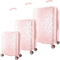 Elle Alors Harde Kofferset 3-delig - S/M/L - Roze - Roze / Set