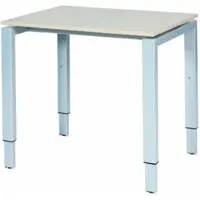 Schaffenburg Verstelbaar Bureau - Domino 80x60 robson - alu frame