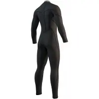 Mystic Brand Flatlock 3/2 Mm Wetsuit Met Lange Mouwen En Rits Op De Rug