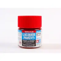 Tamiya Hobbyverf Enamel verf - LP-46 Pure Metallic Red - Gloss - Lacquer Paint - Verf potje - 10 ml