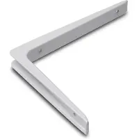 Dulimex DX Plankdrager aluminium wit gelakt 200x250 mm