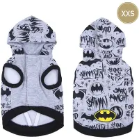 Batman - Honden Hoodie - XXS (Lengte 22cm - Borst 34-42cm)