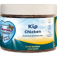 Renske Gezonde Beloning Hartjes Hondensnack Kip - Wortel 100 Gr