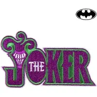 Batman Patch Joker Polyester Paars
