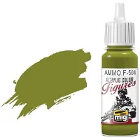 Ammo Mig Hobbyverf Acrylverf - MIG F504 Yellow Green FS-34259 - Acryl Verf flesje - 17 ml