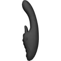 Zalo - Ares - Likkende G-Spot Rabbit Vibrator - Verwarmend - App Control - Obsidian Zwart