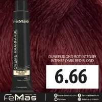 Femmas (6.66) - Haarverf - Intense Rode Donkerblond - 100ml