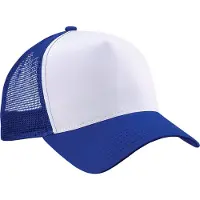 Beechfield Truckerbaseballkappe Mit Netzeinsätzen (2 Stückpackung)