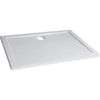 Bally Luxe Douchebak Laag Rechthoek 120x80x4cm SMC Wit
