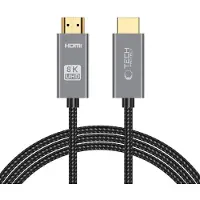 TechProtection  HDMI Kabel 2.1 4K 120 Hz / 8K 60 Hz 100 Centimeter