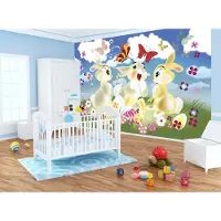 Fotobehang Konijnen Fotobehang L - 152 x 104 cm - vliesbehang