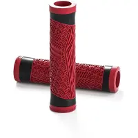 HBS Hs167 Fietshandvatten - 130 Mm - Silicagel Antislip Grip - Rood