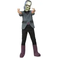 Smiffys - Universal Monsters Frankenstein Kinder Kostuum - Kids tm 6 jaar - Grijs/Zwart