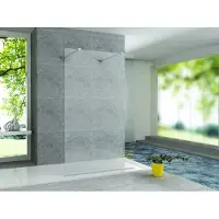 Aloni douchewand, beidezijds toegankelijk, helder glas, 8 mm (breedte x hoogte) 1400 x 2000 mm