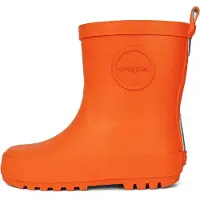 Druppies Regenlaarzen Kinderen - Oranje Rubber Laarzen - Meisjes - Jongens - Adventure Boot - Maat 24