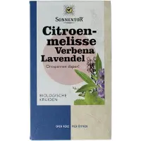 Sonnentor Citroenmelisse - verbena - lavendel bio 18 zakjes