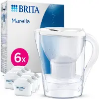 Brita Marella Wit + 6 MxPro