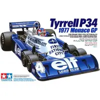 Tamiya Modelbouwpakket Militaire voertuigen - 20053 Tyrrell P34 Six Wheeler Monaco GP77 Plastic - 1:20 - Modelbouw
