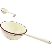 Orion Emalje Zeef Beige 20 cm - Keukengerei