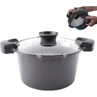 Orion Grande Pastasoepketel met deksel, 5,5 liter, model 113108