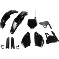 Ufo Yamaha Yz 125/250 1996-1999 Yakit294f-001 Fork Protectors &amp; Plastic Set