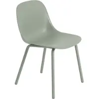 Muuto Fiber Outdoor Side Chair Dusty Green