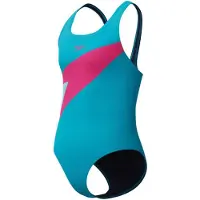 Speedo - Kid's Hyperboom Butterfly Back One Piece - Badpak 128, turkoois
