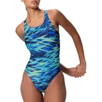 Speedo H-boom Print Medalist Badpak (navy / Blauw) 44 Navy / Blauw