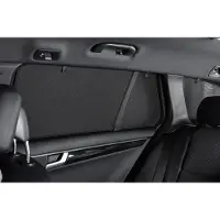Car Shades Toyota Verso 2009 Zonneschermen achterportieren Zwart