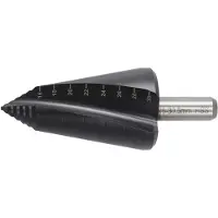 Würth - Conische plaatboor HSS AlTiN SMART STEP - Conische plaatboor voor plaatmetaal HSS AlTiN SMART STEP x 1 st Lengte 97 mm