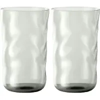 Paveau Swirl Mist - Longdrinkglazen (460 ml) - Set van 2 - Mondgeblazen Borosilicaatglas