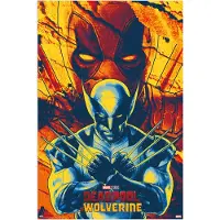 Grupo Erik Editores Poster Marvel - Deadpool and Woverine 3 61x91,5cm