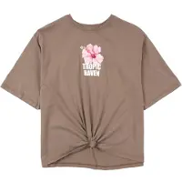 Name it Shirt 'NKFHasel' brokaat / pitaja roze / rosé / wit