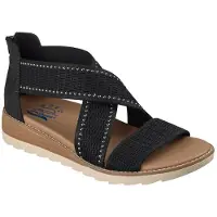 SKECHERS Arch Fit Oasis dames sandaal - Zwart - Maat 39