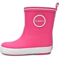 Druppies Regenlaarzen Kinderen - Roze Rubber Laarzen - Meisjes - Jongens - Fashion Boot - Maat 26