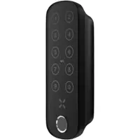 Black X codepaneel xPad+ met vingerafdruk ovaal 138x42 mm voor Smart Lock - zwart