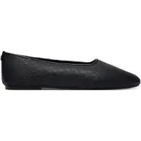 Calvin Klein Ballerina 'Cut-out' zwart