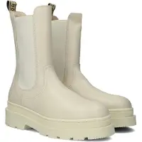 Scotch & Soda Dames Chelsea Boots Aubri Chelsea Long - Beige - Maat 39
